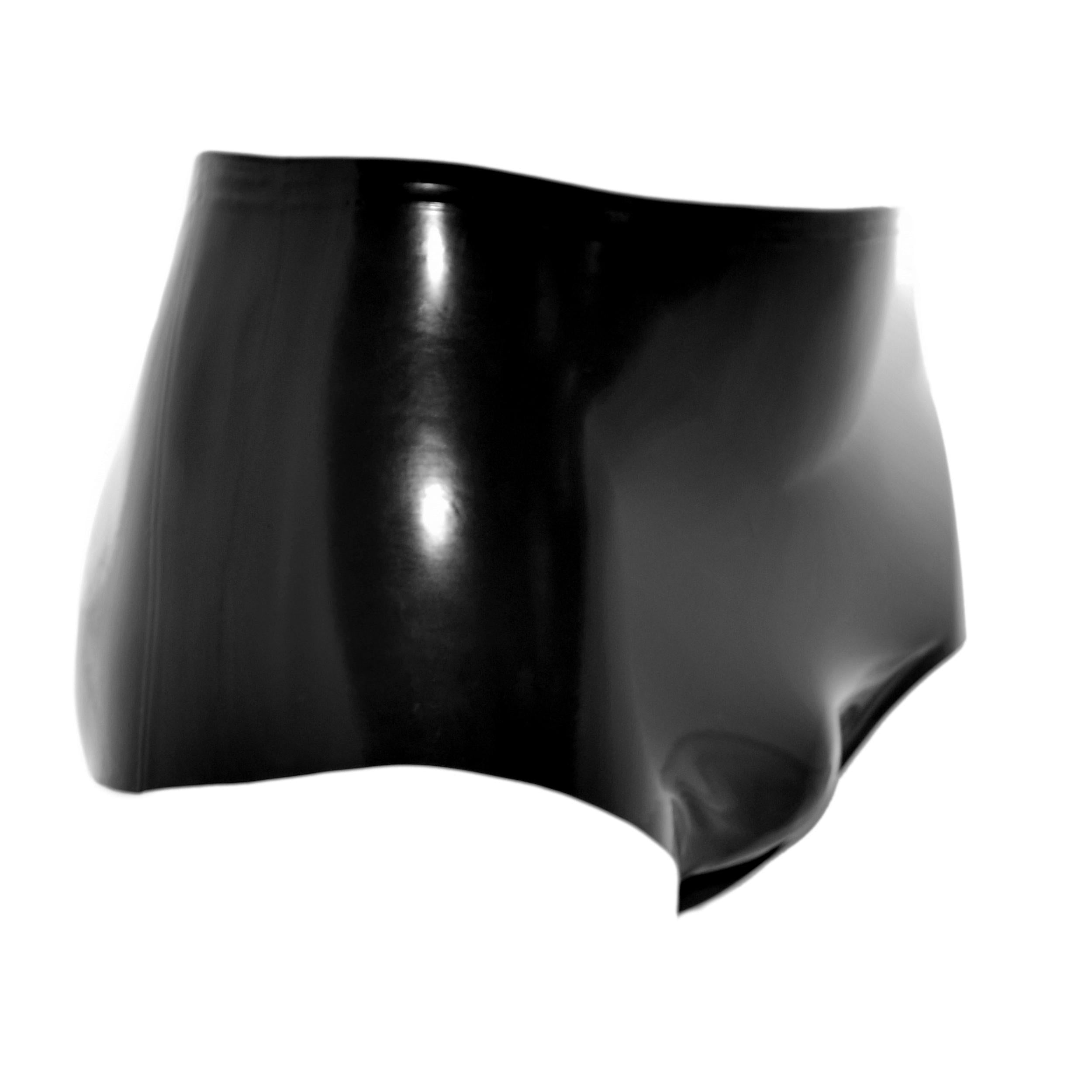Rubberfashion sexy Latex Slip - Heavy Rubber Latexslip Gummi Hose Pants - Gummihose - Latex Dessous für Herren und Damen